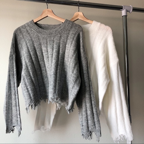 Frayed Edge Sweater - Picture 2 of 7